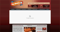 Desktop Screenshot of carnesfriassanmartin.com