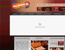 Tablet Screenshot of carnesfriassanmartin.com